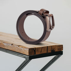 Brown Leather Belt For Men
