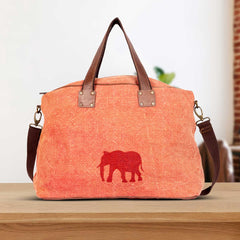 Leather Duffel Bag of Men