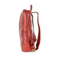 Abuba Burnt Leather Backpack