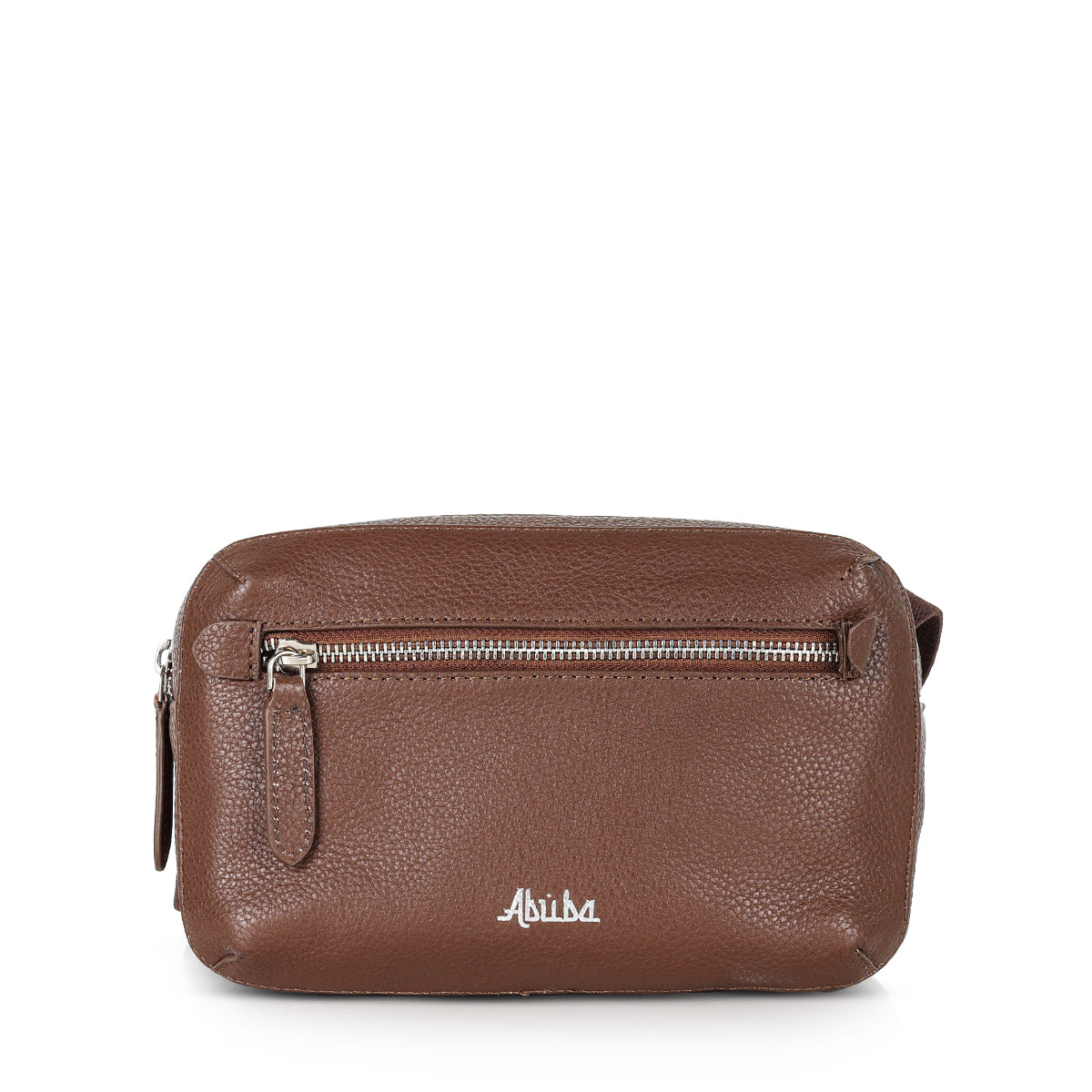 Abuba Premium Brown Leather Waist Bag
