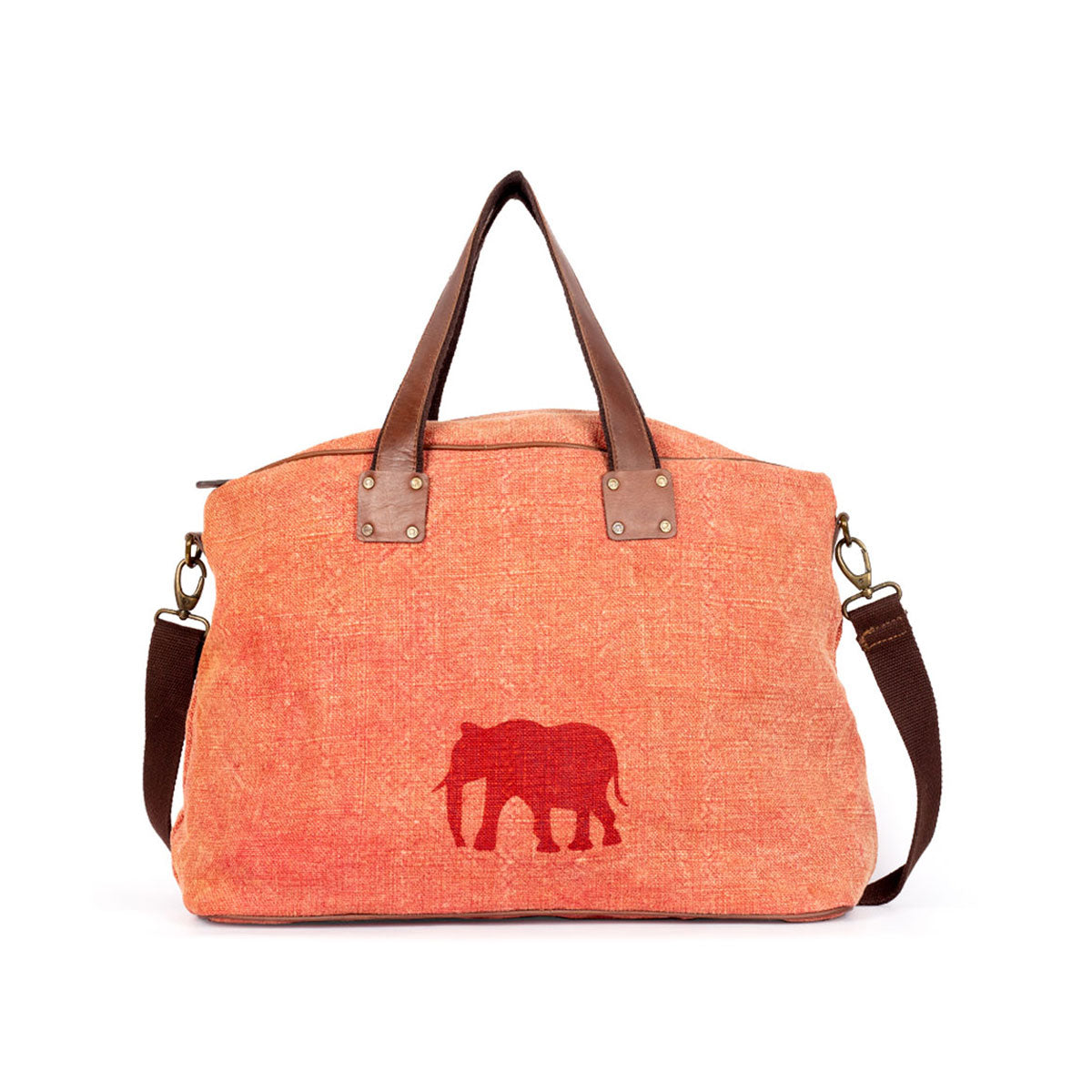 Leather Duffel Bag of Men