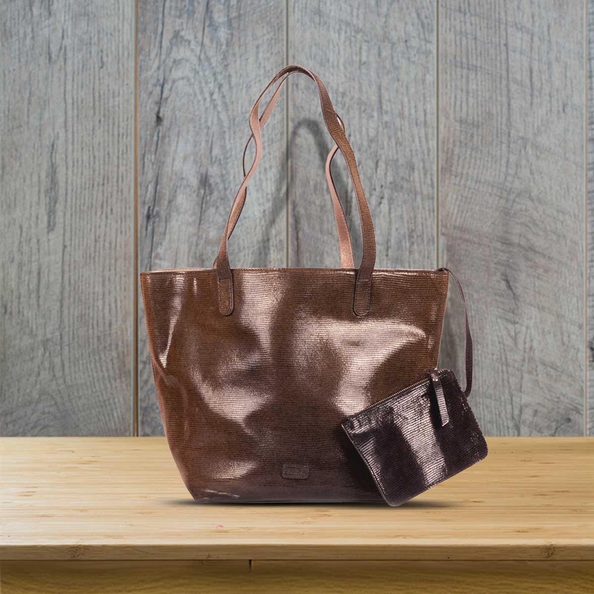 Leather tote bag for Women