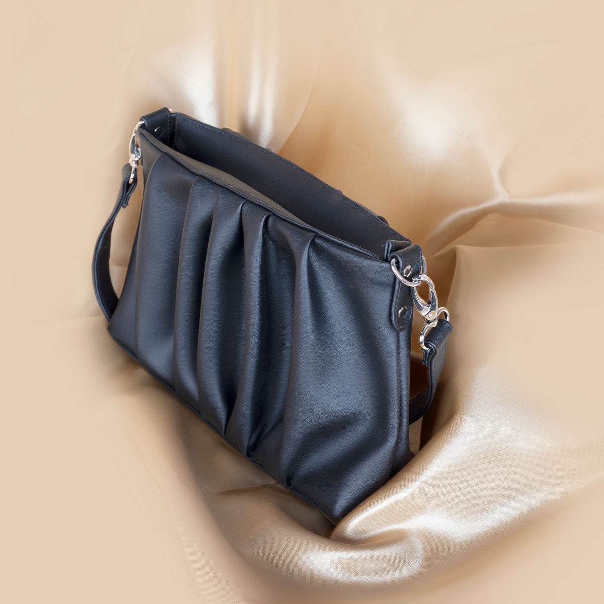PU Leather Bag Ladies Black