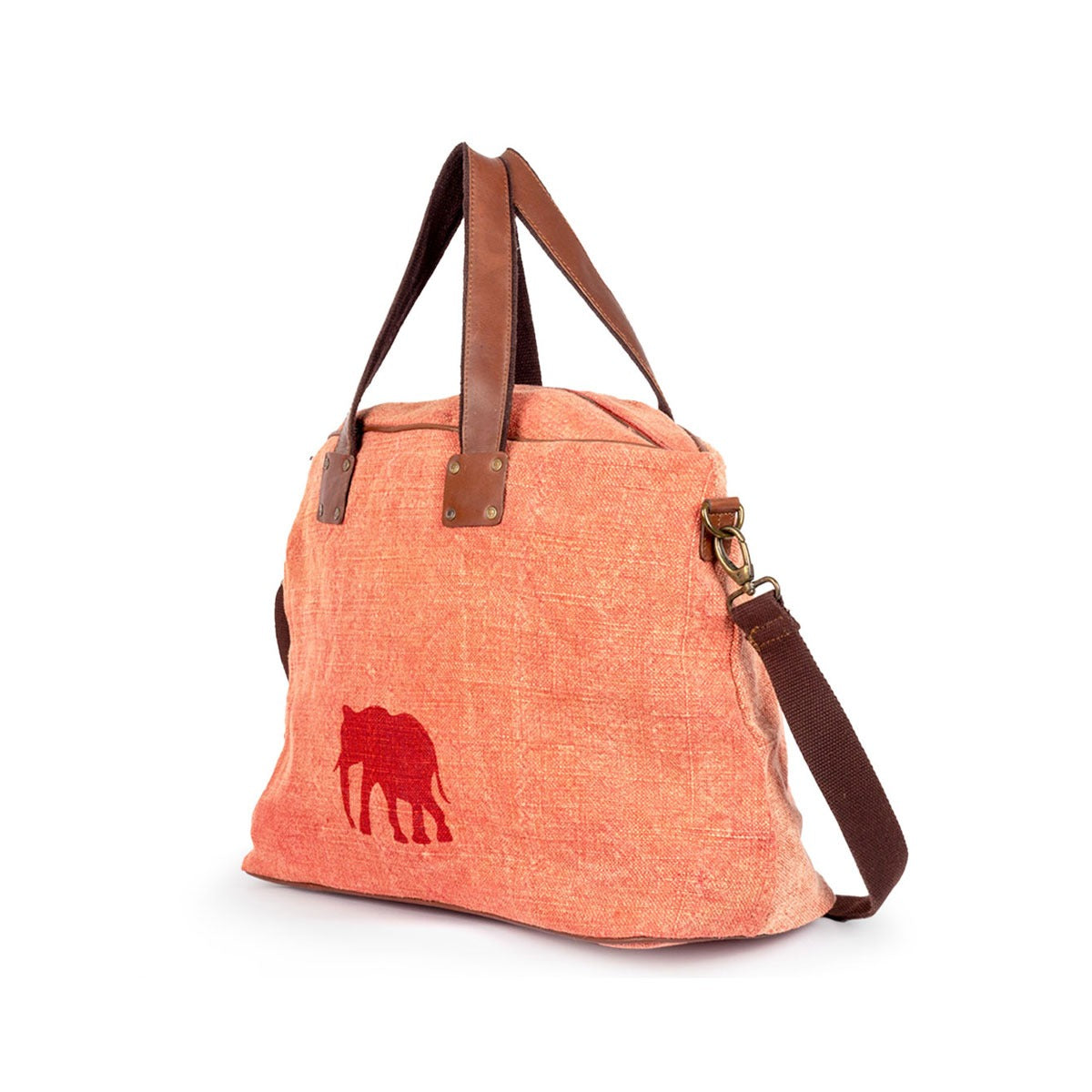 Leather Duffel Bag of Men