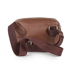 Abuba Premium Brown Leather Waist Bag
